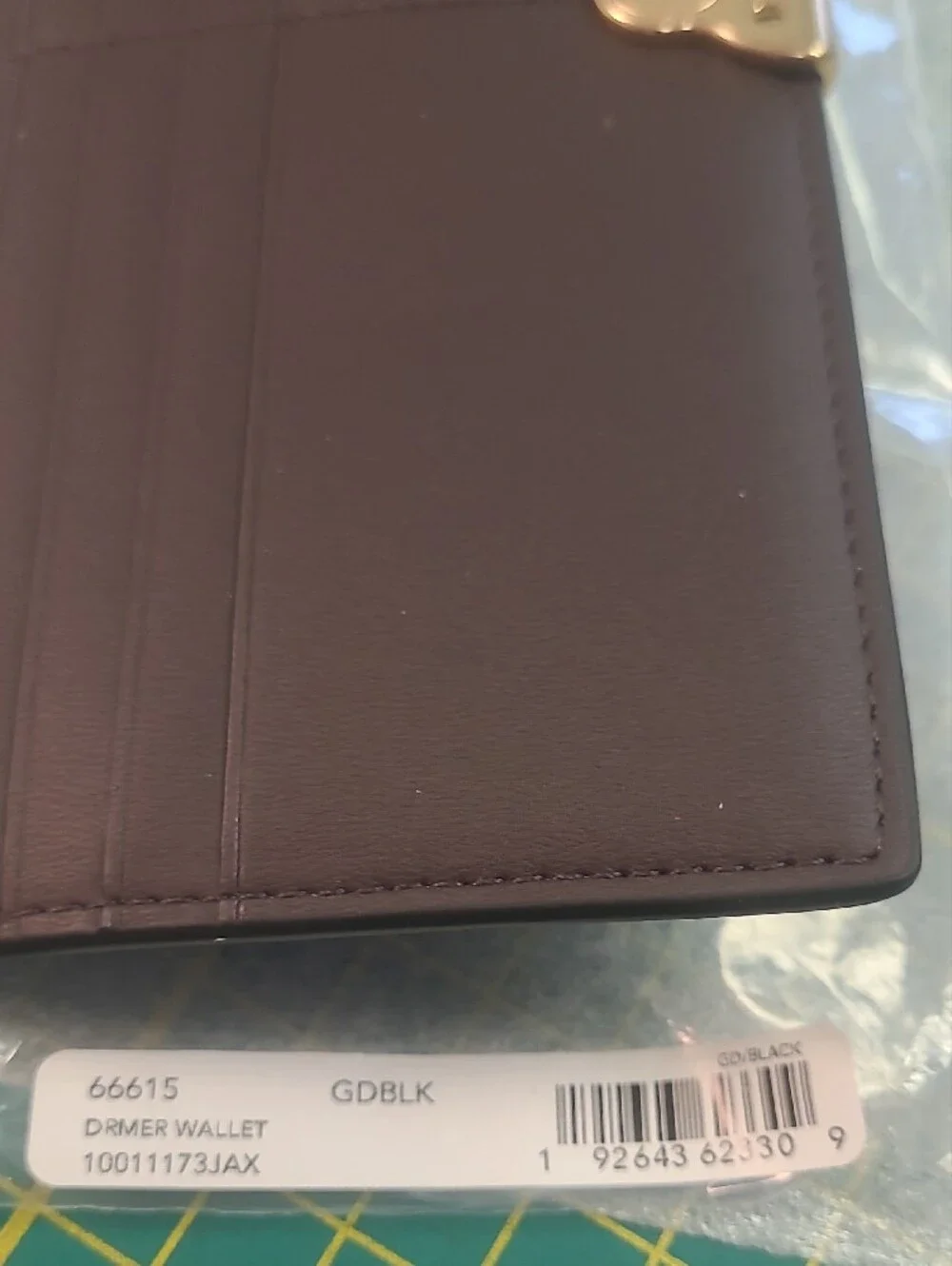 Coach Dreamer Wallet 66615 NWT black